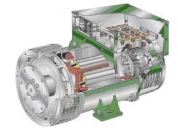绥滨发电机内部结构图 绥滨发电机内部结构图